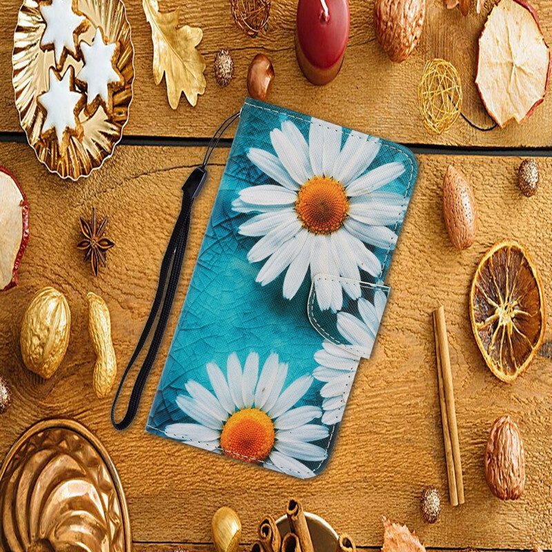 Kotelot Xiaomi Redmi Note 9S / 9 Pro Suojaketju Kuori Thong Daisies