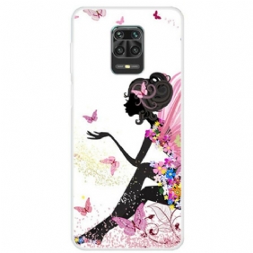 Kuori Xiaomi Redmi Note 9S / 9 Pro Butterfly Lady