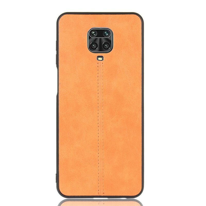 Kuori Xiaomi Redmi Note 9S / 9 Pro Couture-nahkaefekti