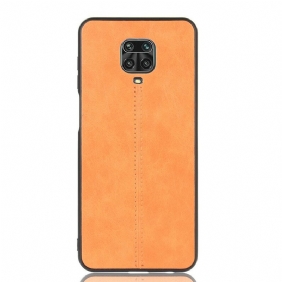 Kuori Xiaomi Redmi Note 9S / 9 Pro Couture-nahkaefekti