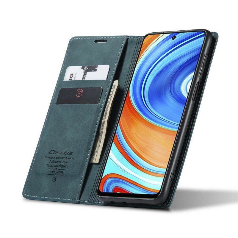 Puhelinkuoret Xiaomi Redmi Note 9S / 9 Pro Kotelot Flip Caseme Keinonahkaa