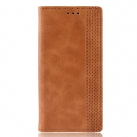 Puhelinkuoret Xiaomi Redmi Note 9S / 9 Pro Kotelot Flip Tyylitelty Vintage-nahkaefekti