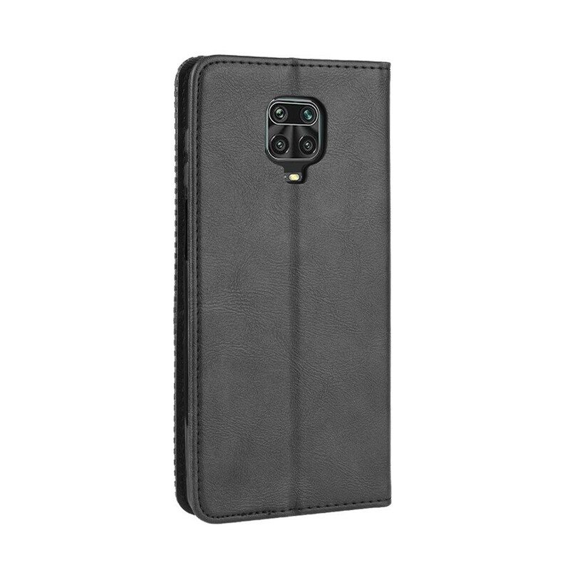 Puhelinkuoret Xiaomi Redmi Note 9S / 9 Pro Kotelot Flip Tyylitelty Vintage-nahkaefekti