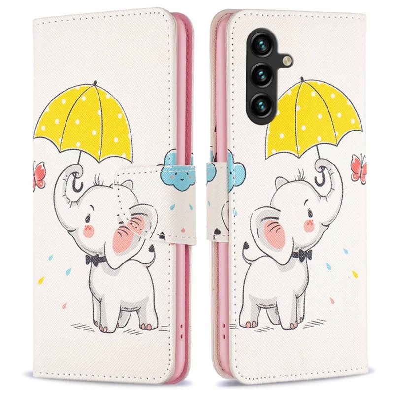 Kotelot Samsung Galaxy A14 / A14 5G Elephant In The Rain