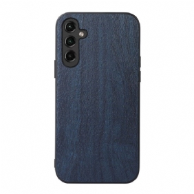 Kuori Samsung Galaxy A14 / A14 5G Faux Leather Wood Effect