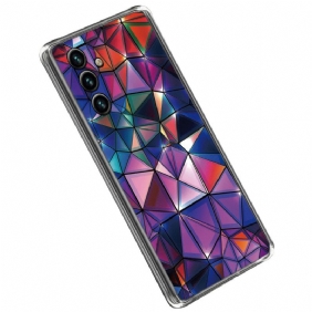 Kuori Samsung Galaxy A14 / A14 5G Joustava Geometria