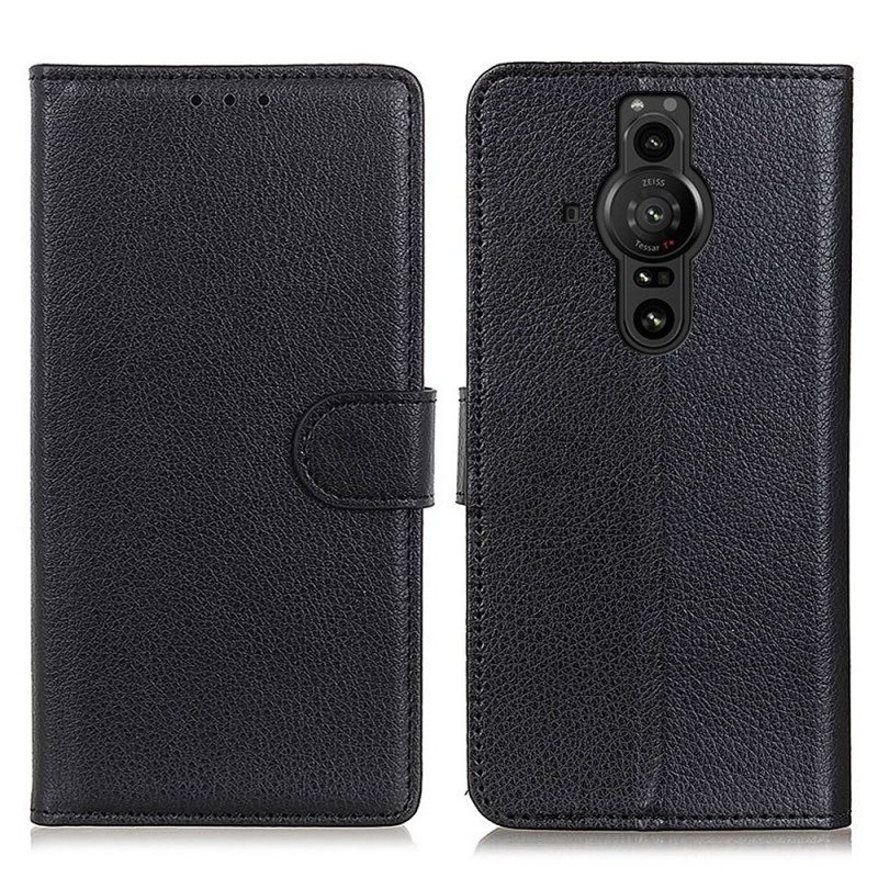 Flip Case Sony Xperia Pro-I Perinteinen Keinonahka