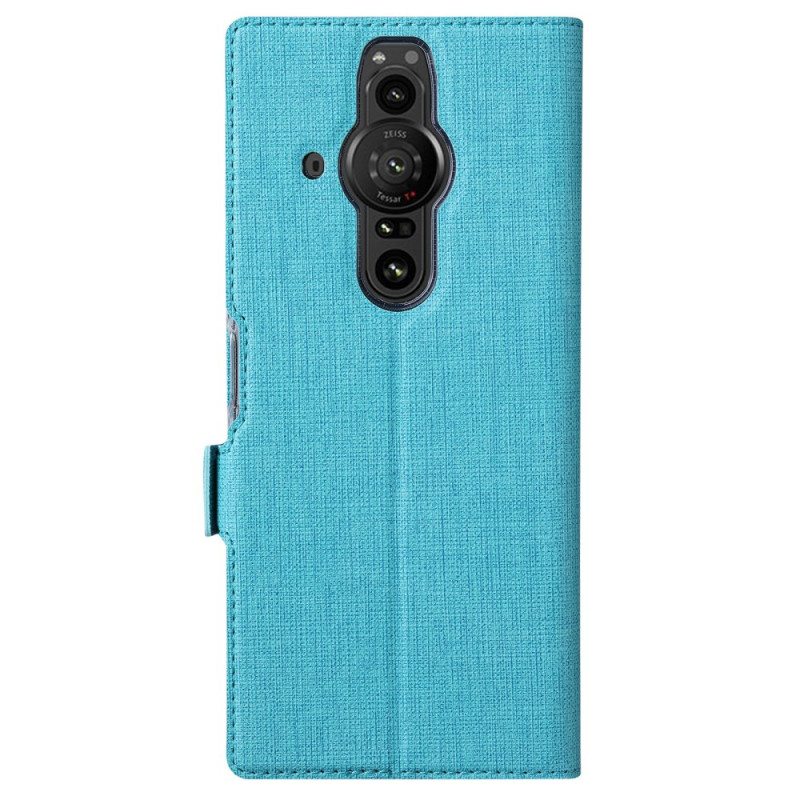 Flip Case Sony Xperia Pro-I Teksturoitu Vili Dmx