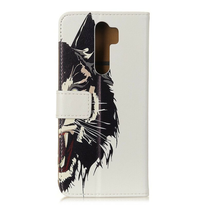 Flip Case Xiaomi Redmi 9 Kova Tiikeri