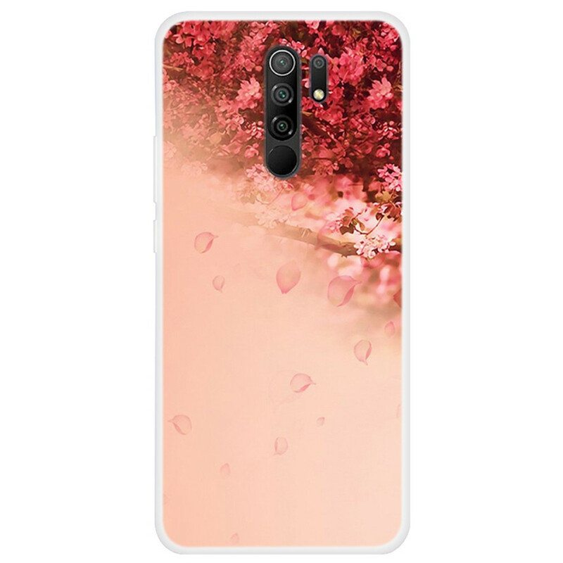 Kuori Xiaomi Redmi 9 Saumaton Romanttinen Puu