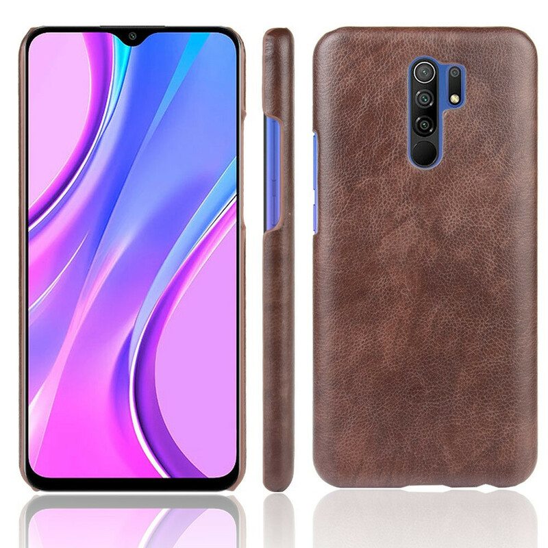 Kuori Xiaomi Redmi 9 Suorituskykyinen Nahkaefekti