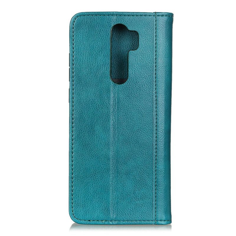 Puhelinkuoret Xiaomi Redmi 9 Kotelot Flip Litchi Split Leather -versio