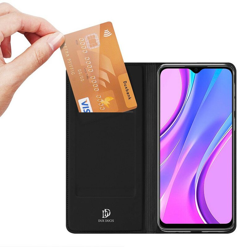 Puhelinkuoret Xiaomi Redmi 9 Kotelot Flip Skin Pro Dux Ducis