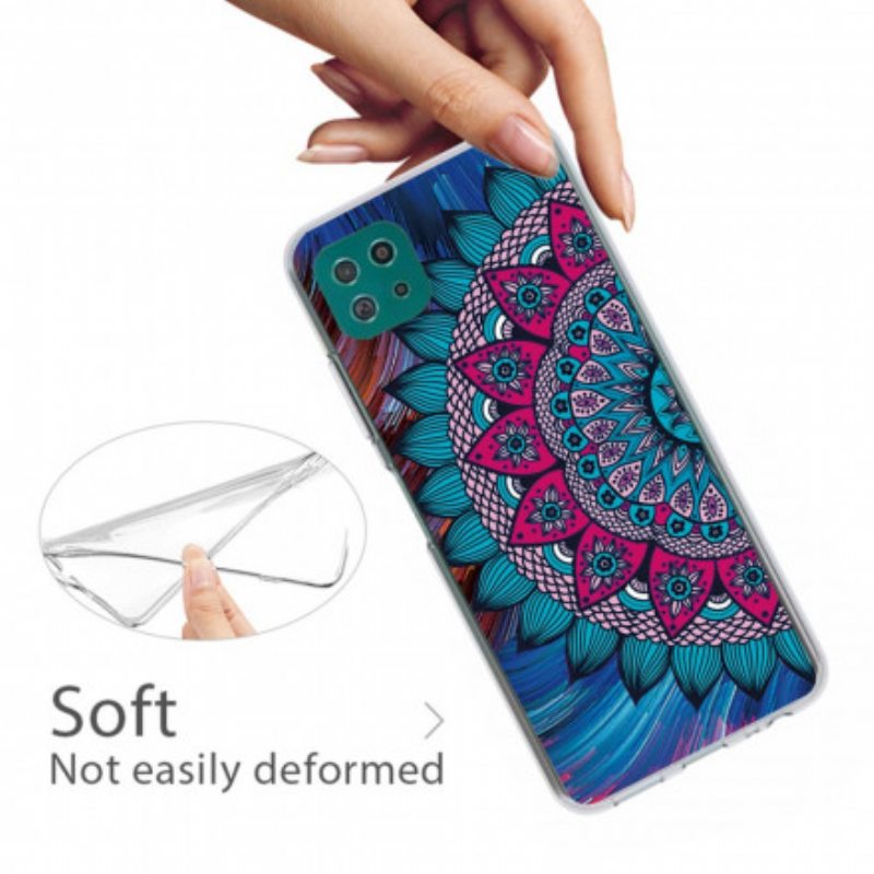 Case Samsung Galaxy A22 5G Värikäs Mandala