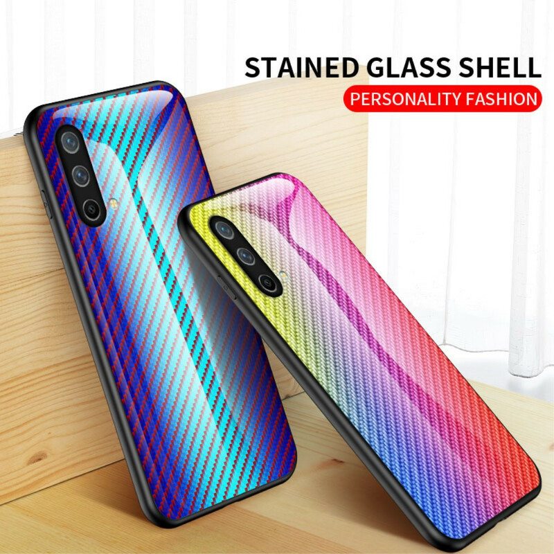 Case OnePlus Nord CE 5G Karkaistua Hiilikuitulasia