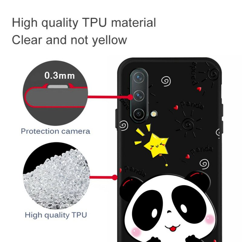 Case OnePlus Nord CE 5G Panda Tähti