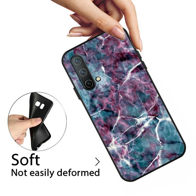 Case OnePlus Nord CE 5G Violetti Marmori