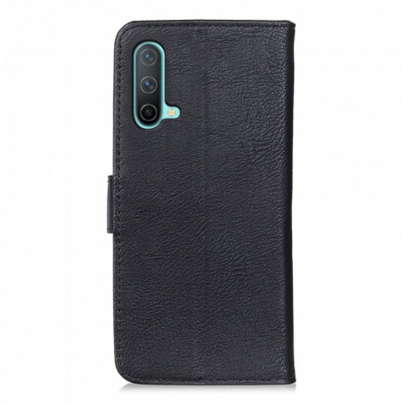 Flip Case OnePlus Nord CE 5G Keinonahka Khazneh