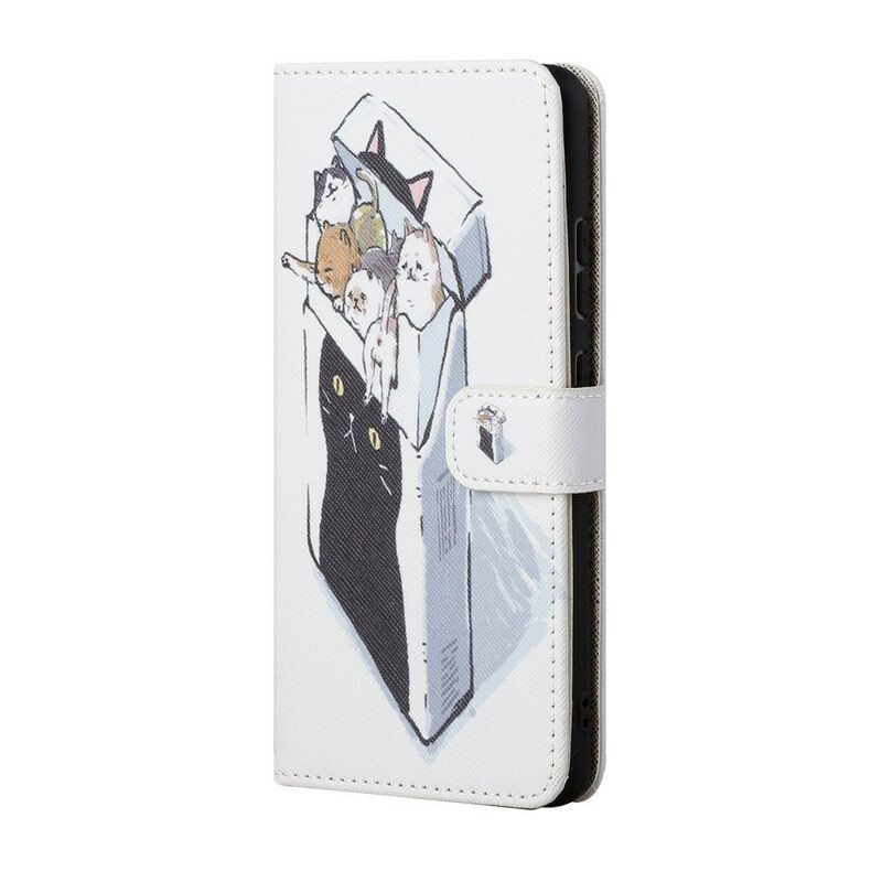 Flip Case OnePlus Nord CE 5G Suojaketju Kuori Toimitus Thong Cats