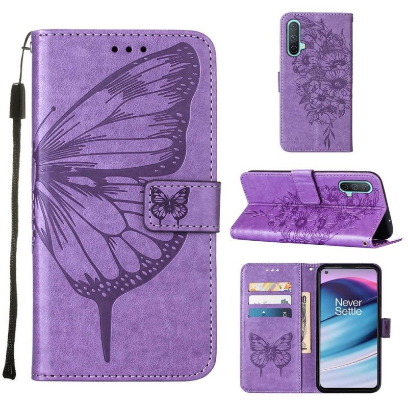 Kotelot OnePlus Nord CE 5G Butterfly Design