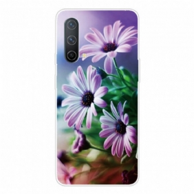 Kuori OnePlus Nord CE 5G Realistisia Kukkia