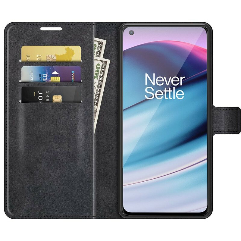 Nahkakotelo OnePlus Nord CE 5G Ohut Extreme Leather -efekti