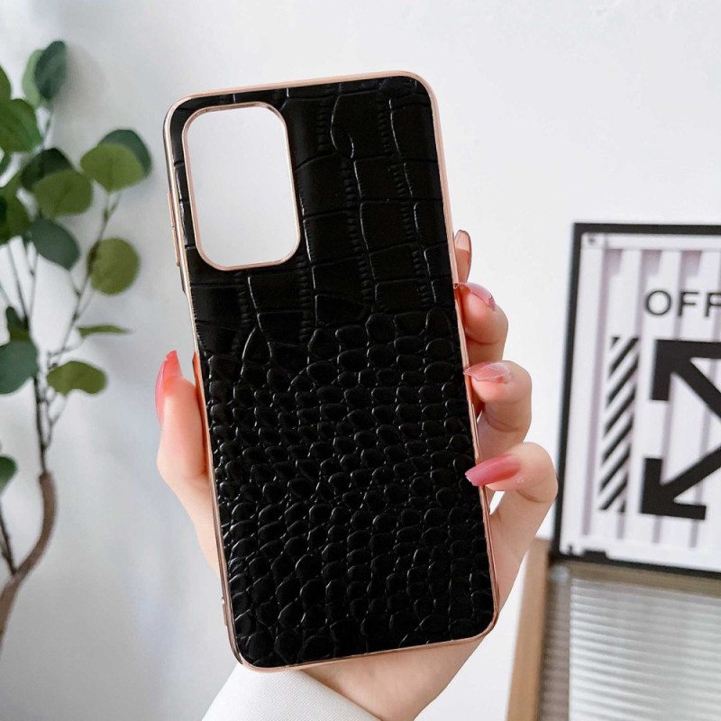 Kuori Samsung Galaxy A23 5G Aito Crocodile Texture -nahka