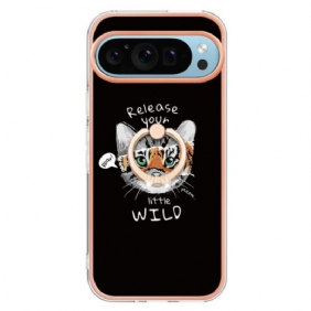 Case Google Pixel 9 Pro Xl Puhelinkuoret Kissa/tiikeri Tukirengas