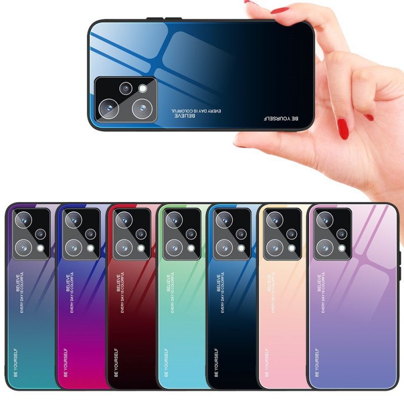 Kuori Realme 9 Pro Plus Karkaistu Lasi Ole Oma Itsesi