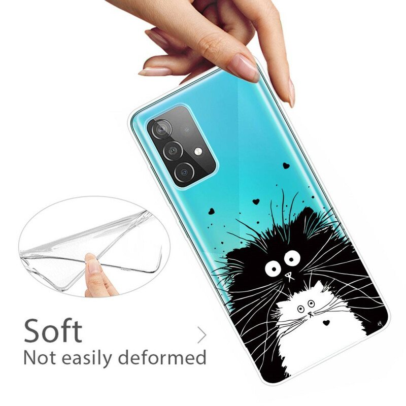 Case Samsung Galaxy A72 4G / A72 5G Katso Kissoja