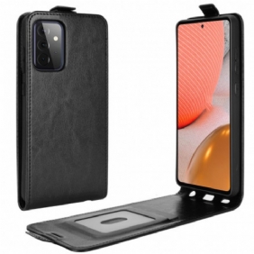 Flip Case Samsung Galaxy A72 4G / A72 5G Kotelot Flip Nahkatehoste Pystysuora Läppä