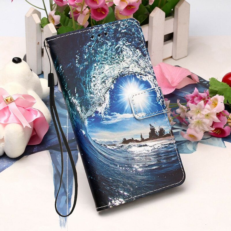 Flip Case Samsung Galaxy A72 4G / A72 5G Rakastaa Aaltoa