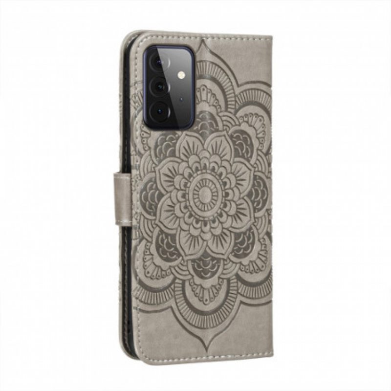 Flip Case Samsung Galaxy A72 4G / A72 5G Täysi Mandala