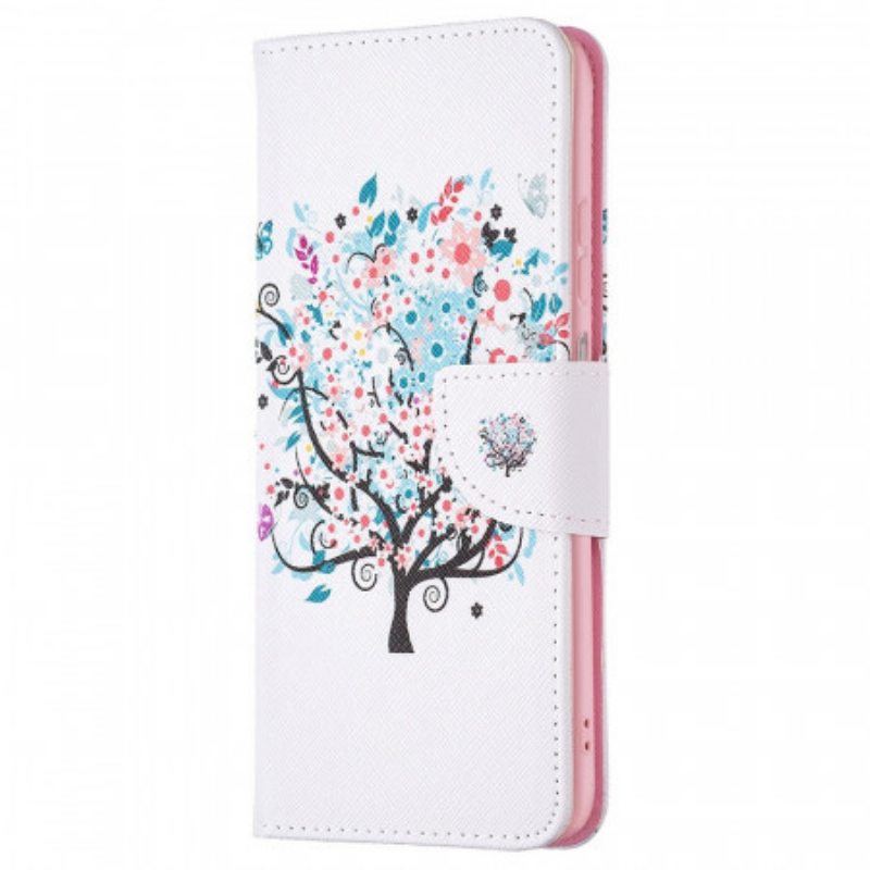 Flip Case Samsung Galaxy M53 5G Kukkiva Puu