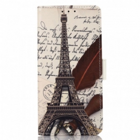 Kotelot Samsung Galaxy M53 5G Runollinen Eiffel-torni