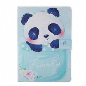 Flip Case iPad 10.2" (2020) (2019) Panda