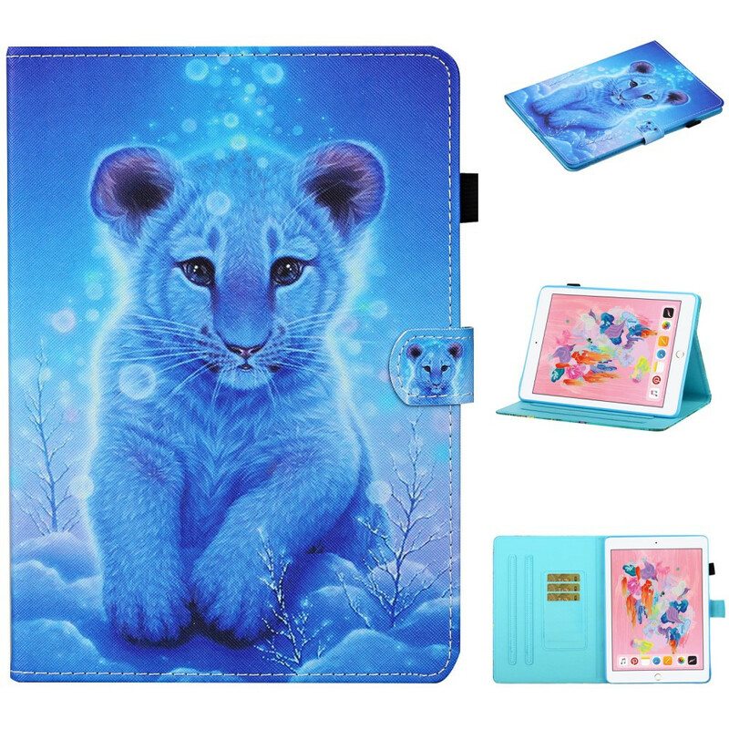 Flip Case iPad 10.2" (2020) (2019) Tiger-vauva