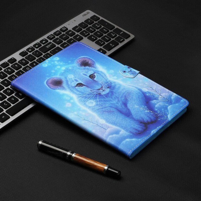 Flip Case iPad 10.2" (2020) (2019) Tiger-vauva