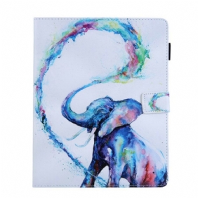 Kotelot iPad 10.2" (2020) (2019) Elephant Art