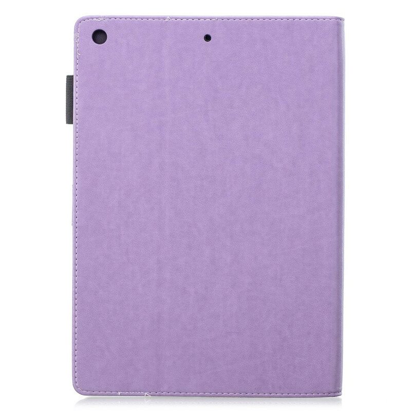 Kotelot iPad 10.2" (2020) (2019) Floral Diamonds Leather Effect