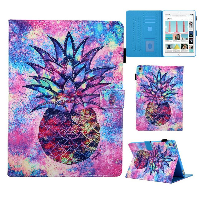 Kotelot iPad 10.2" (2020) (2019) Funky Ananas