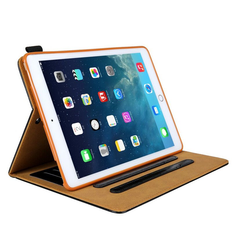 Kotelot iPad 10.2" (2020) (2019) Hopeinen Lukko