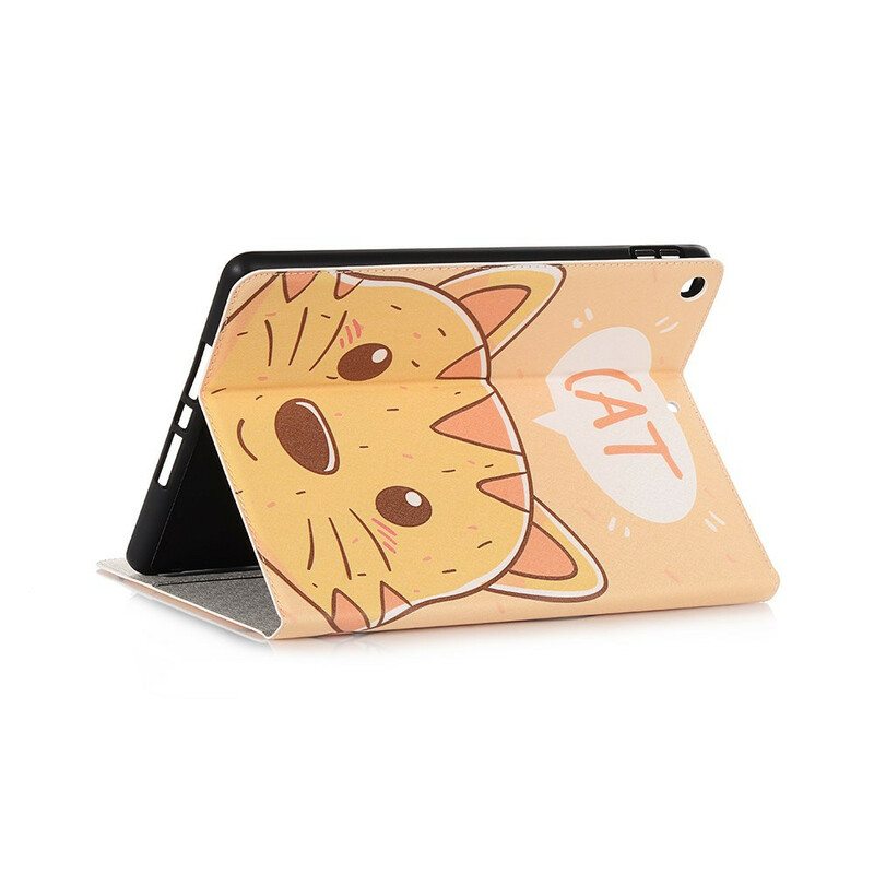 Nahkakuori iPad 10.2" (2020) (2019) Kissa