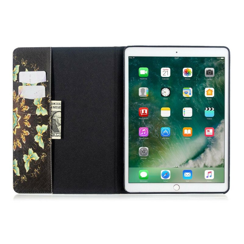 Nahkakuori iPad 10.2" (2020) (2019) Upeita Perhosia