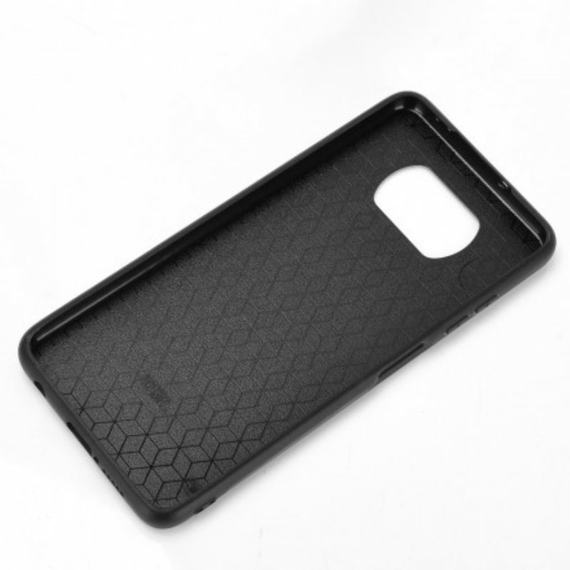 Case Poco X3 / X3 Pro / X3 NFC Couture-nahkaefekti