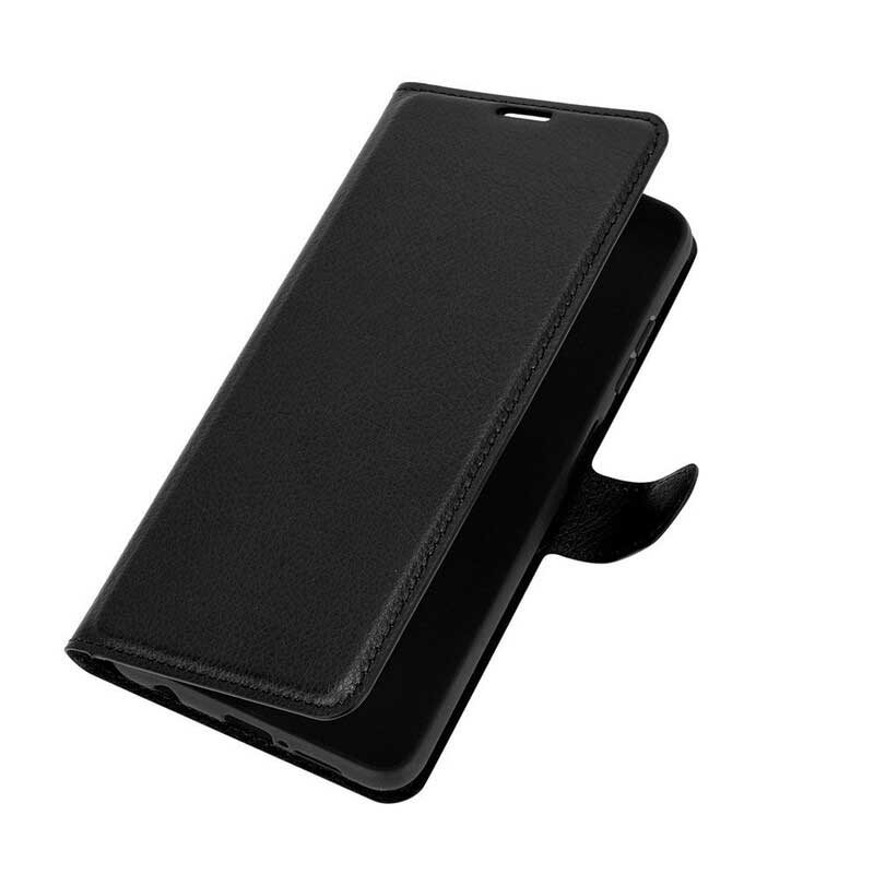 Flip Case Poco X3 / X3 Pro / X3 NFC Klassinen Keinonahka