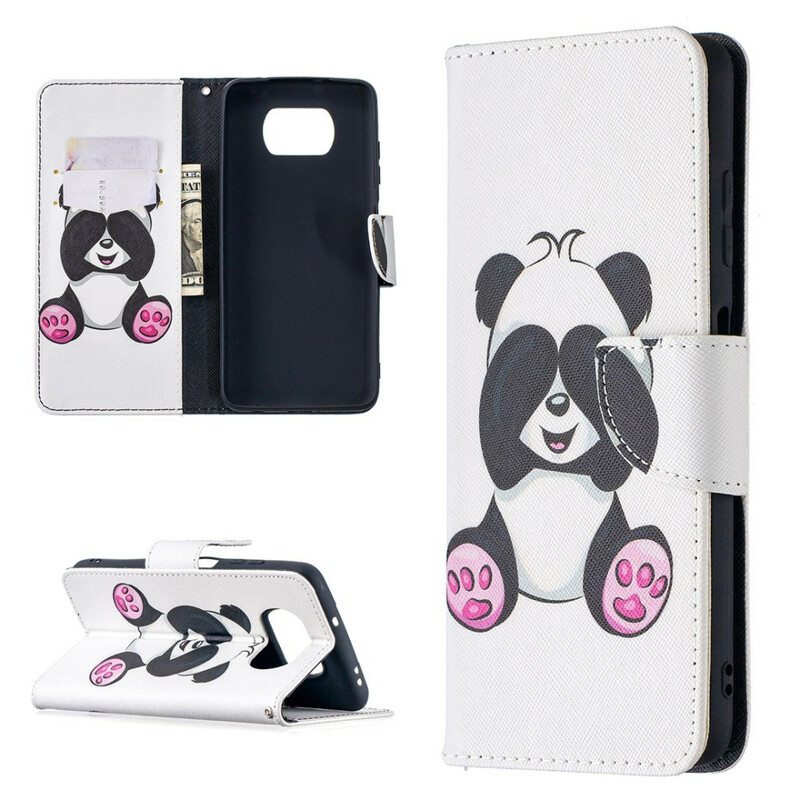 Kotelot Poco X3 / X3 Pro / X3 NFC Panda Hauskaa