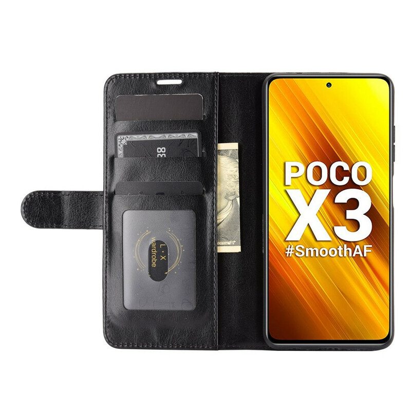 Kotelot Poco X3 / X3 Pro / X3 NFC Ultra-keinonahka