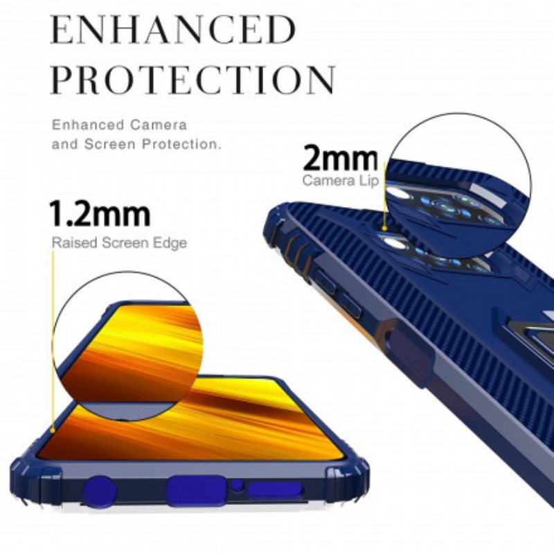 Kuori Poco X3 / X3 Pro / X3 NFC Sormus Ja Hiilikuitu