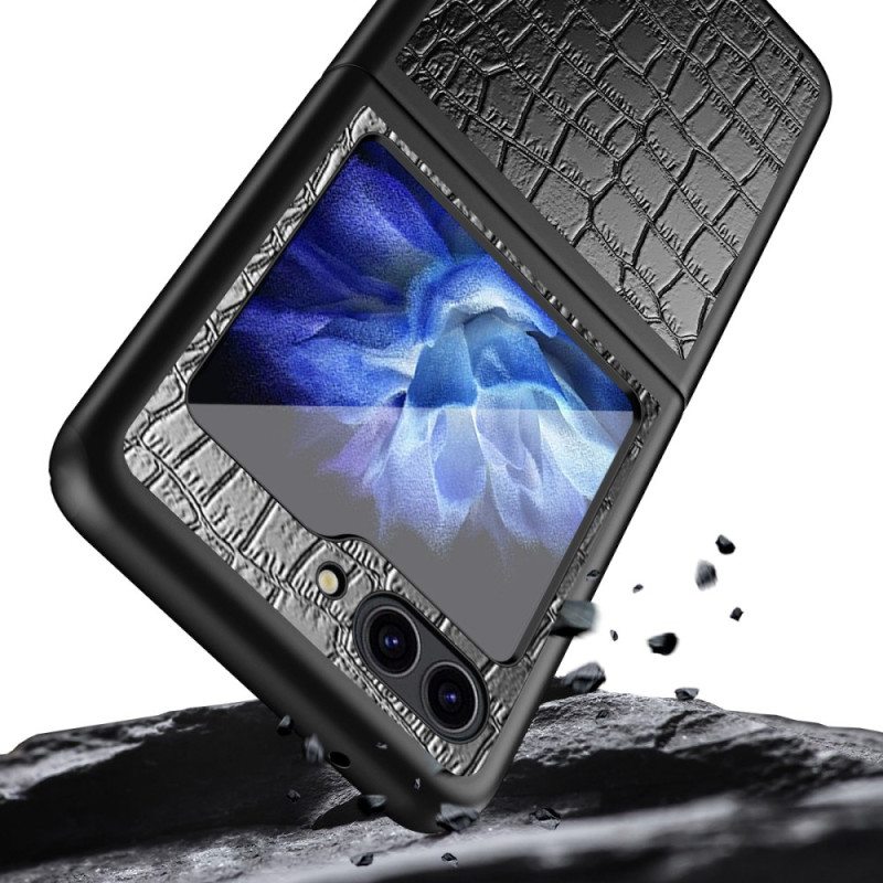 Case Samsung Galaxy Z Flip 6 Puhelinkuoret Krokotiilin Rakenne